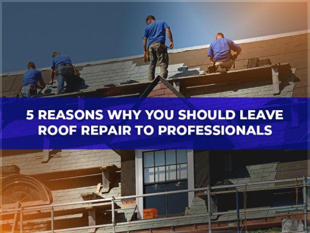 5 Reasons Why You Should Leave Roof Repair To Professionals