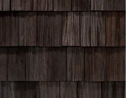 Cedar shake roofing sample