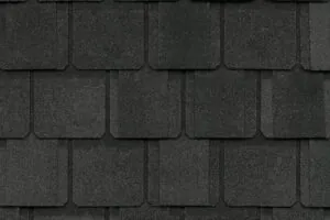 Belmont black granite swatch roofing
